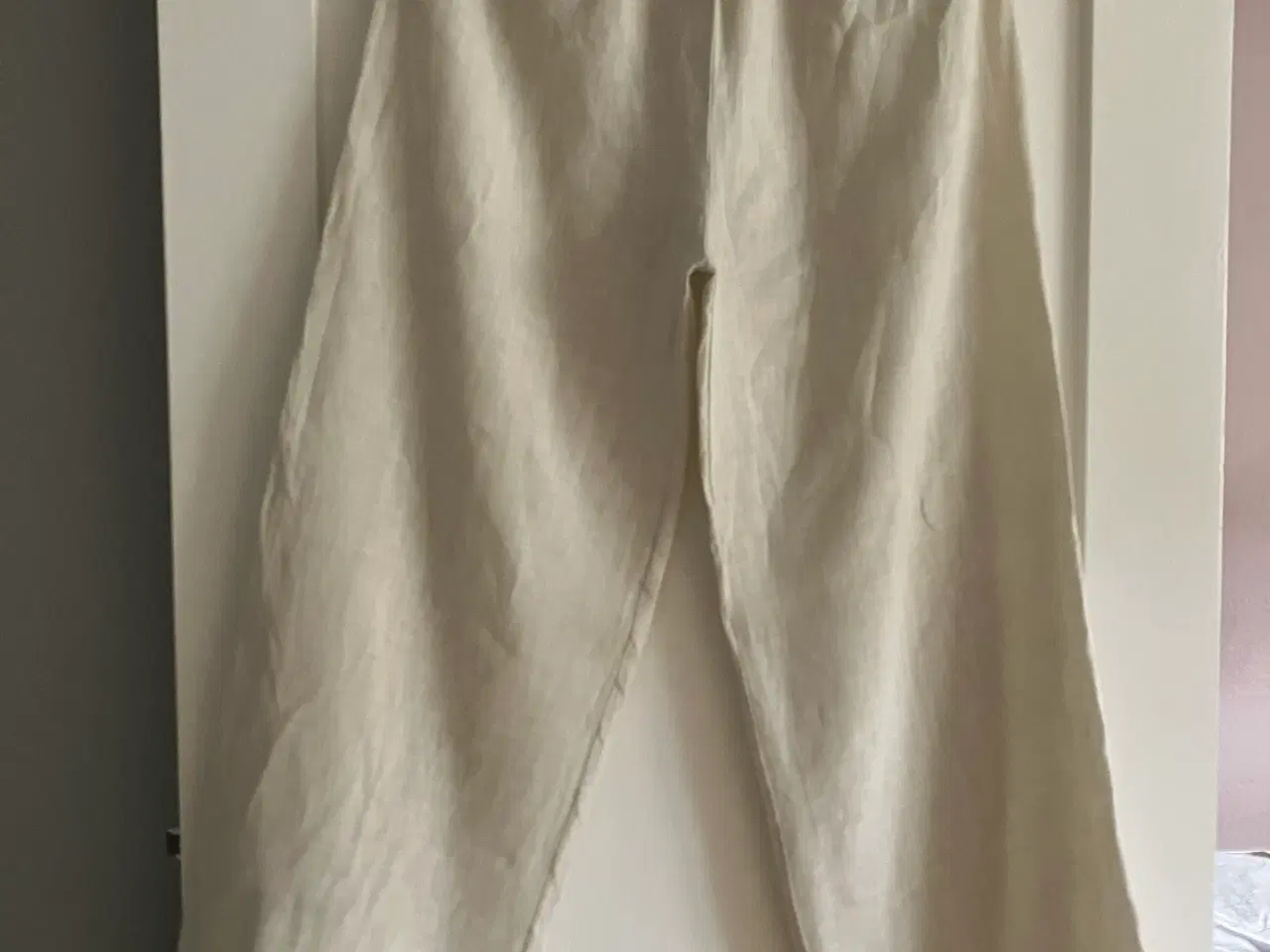 Billede 6 - 2 x Bukser/bluse  hør/linned