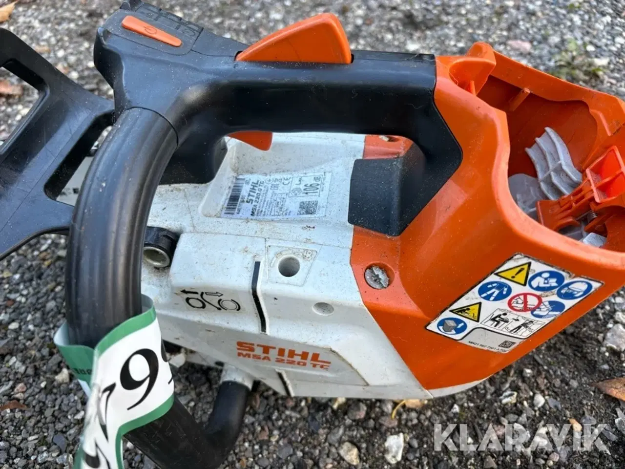 Billede 7 - Motorsav/ El Kædesav Stihl MSA 220 TC klatresav 2 styk