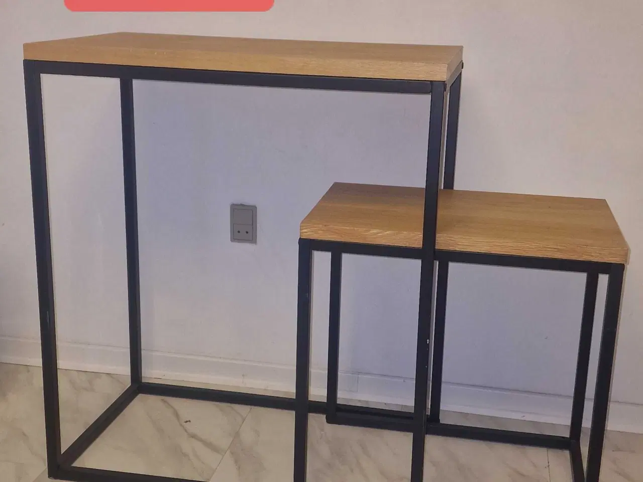 Billede 1 - 2 borde i flot design og stand