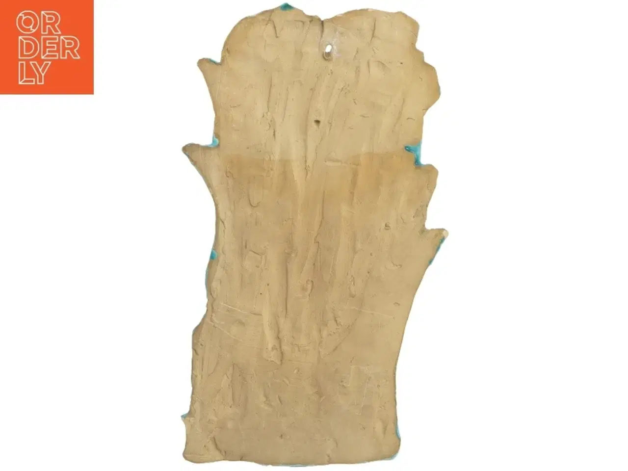 Billede 3 - Keramisk vægdekoration med giraffmotiv (str. 32x15 cm)