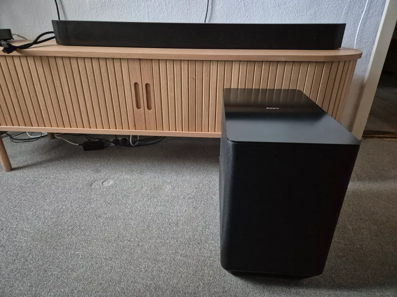 Billede 1 - Sony SA-ST9 soundbar med trådløs subwoofer,