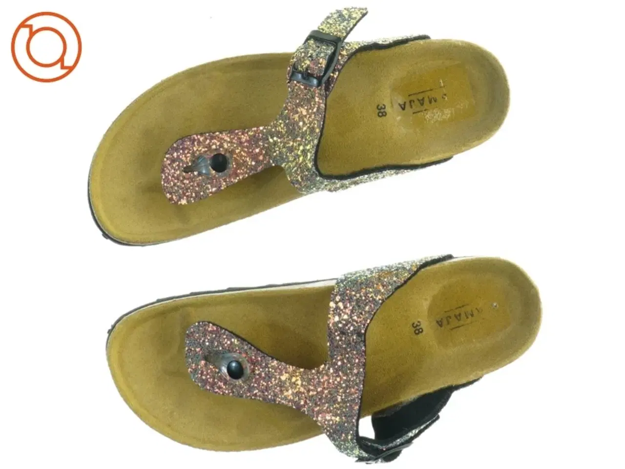 Billede 7 - Glitter sandaler til kvinder (str. 38)