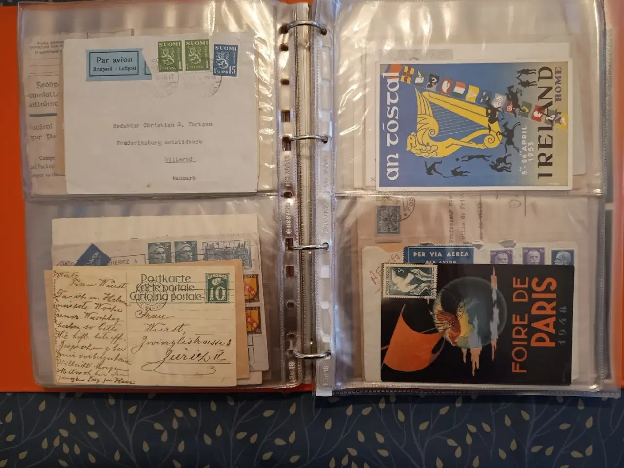 Billede 20 - Mappe med gamle breve