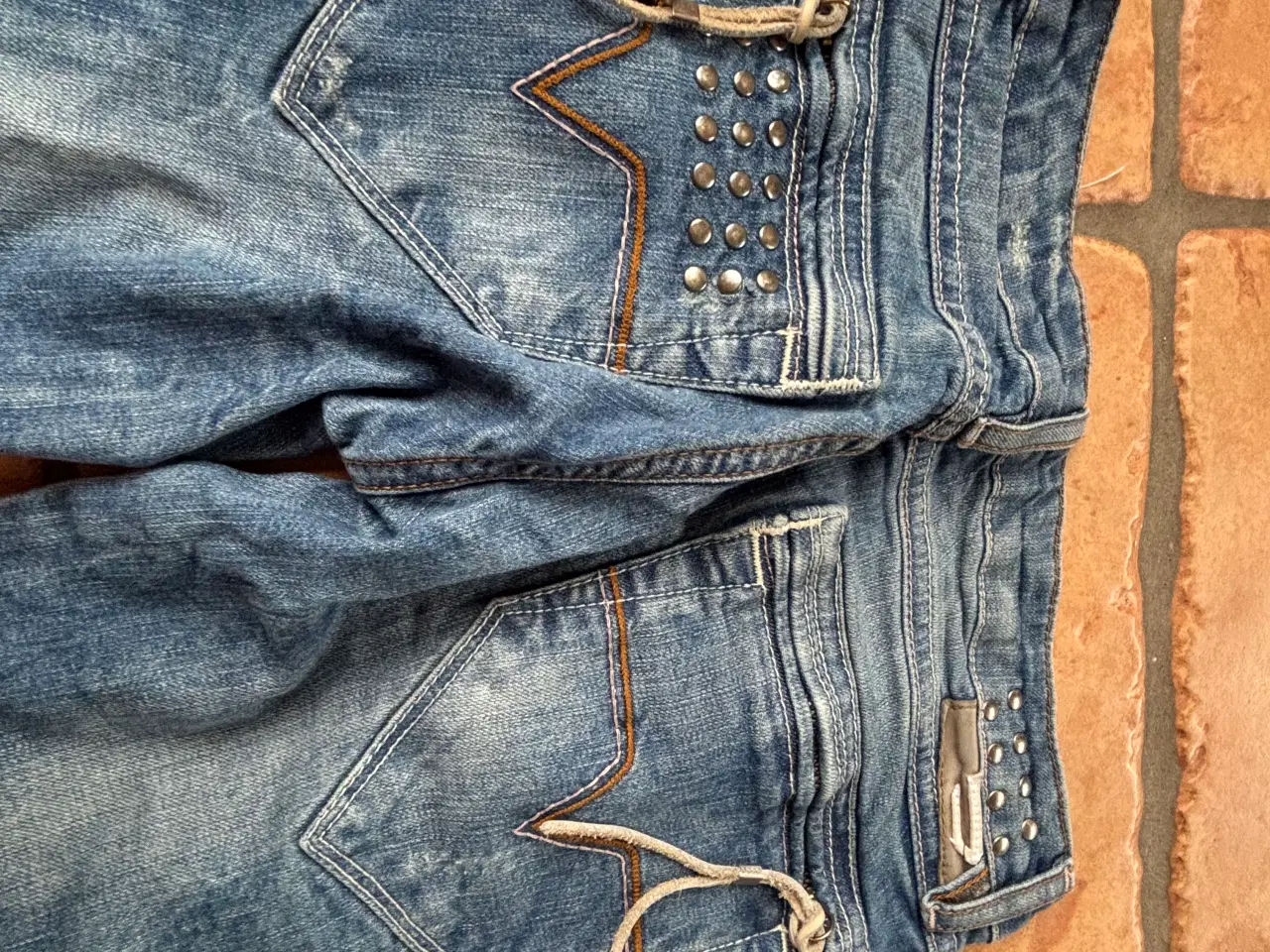 Billede 13 - Diesel jeans str 140 blå pige bomuld