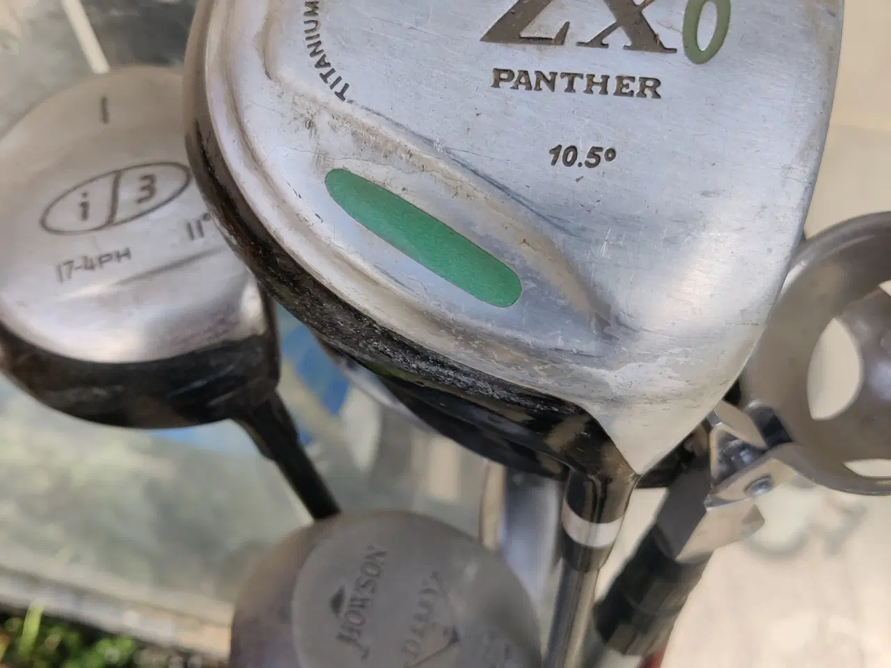 Billede 4 - Golfbag, vogn, jernkøller. 