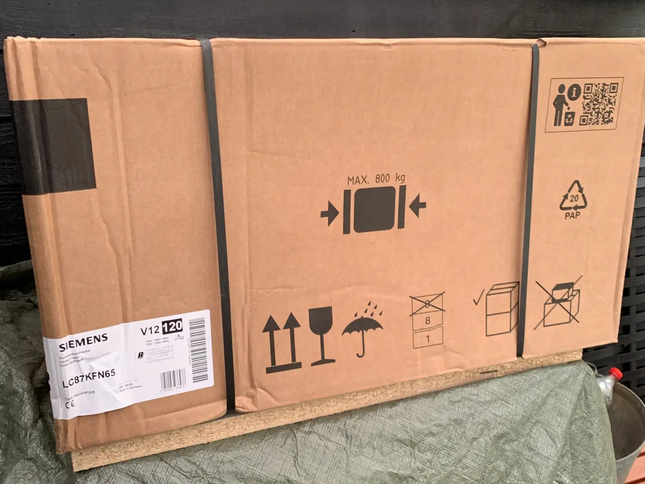 Billede 3 - Fabriksny Siemens væghængt emhætte