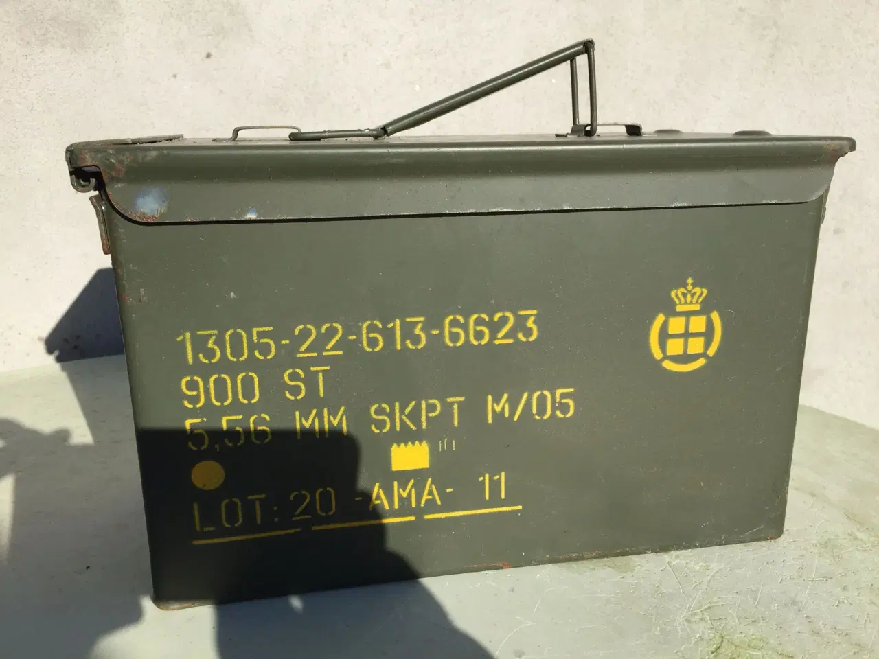 Billede 1 - Ammunitions kasse