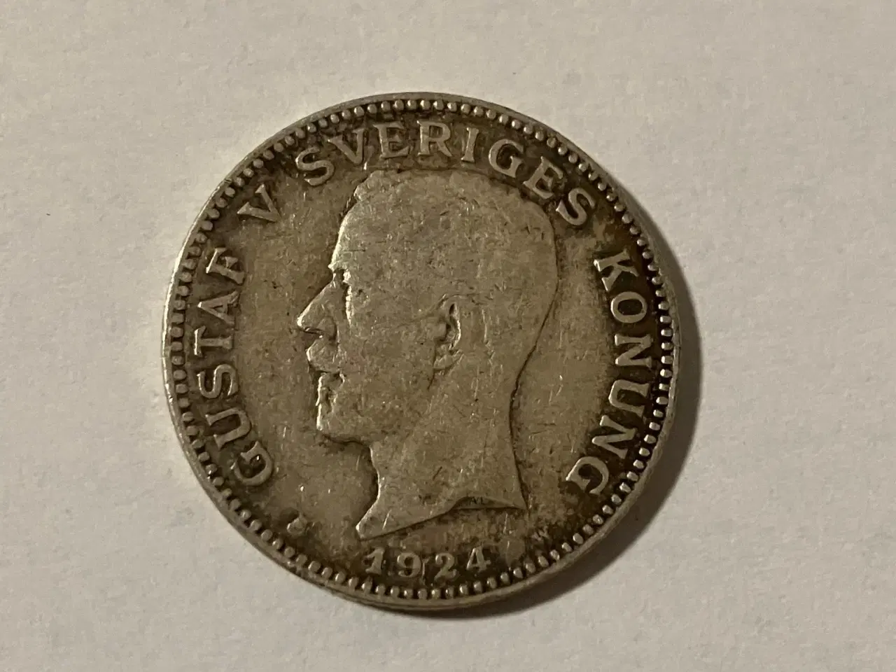 Billede 1 - 1 Krona 1924 Sweden - Silver