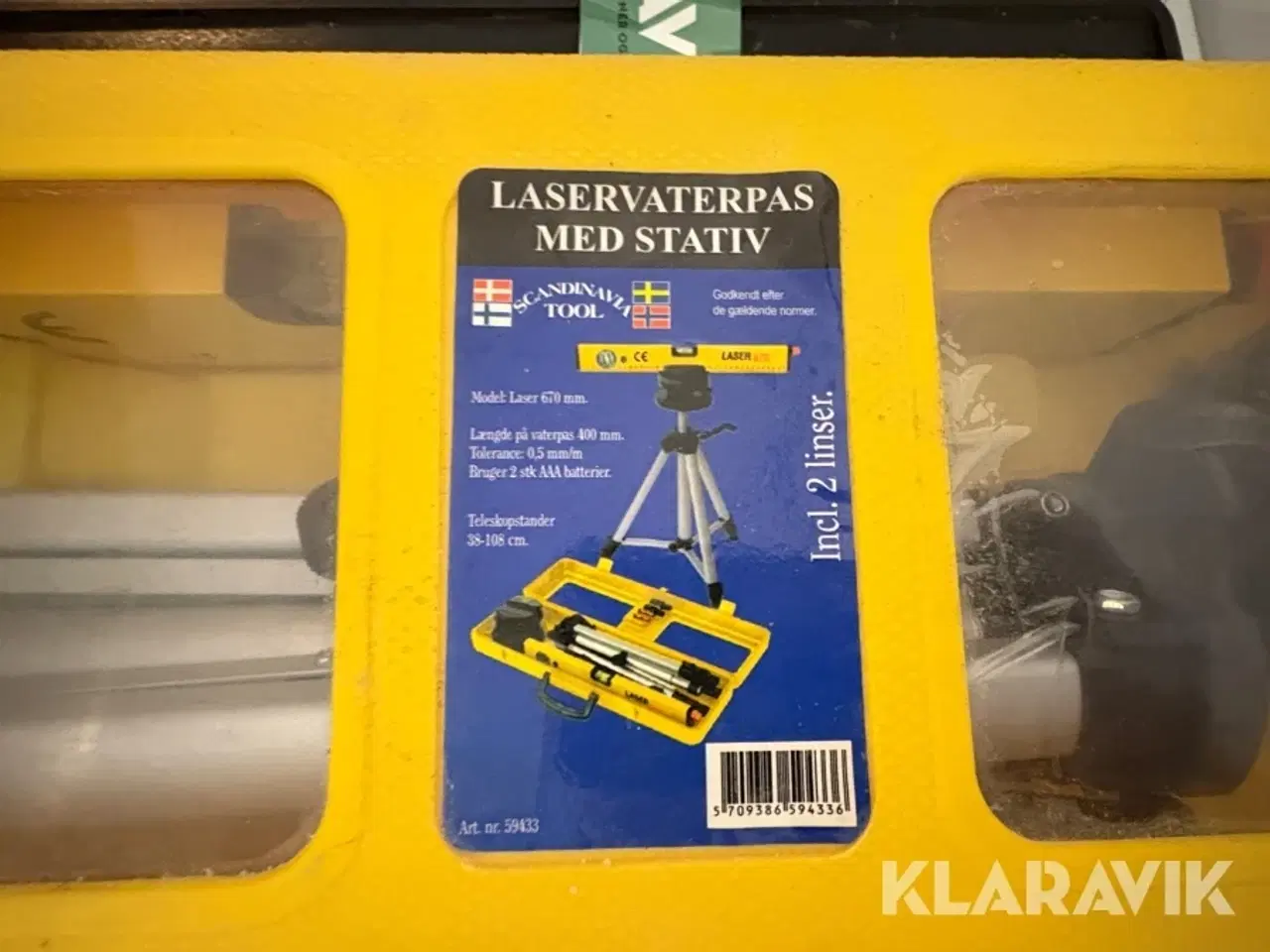 Billede 5 - Laser med stativ Scandinavia Tool