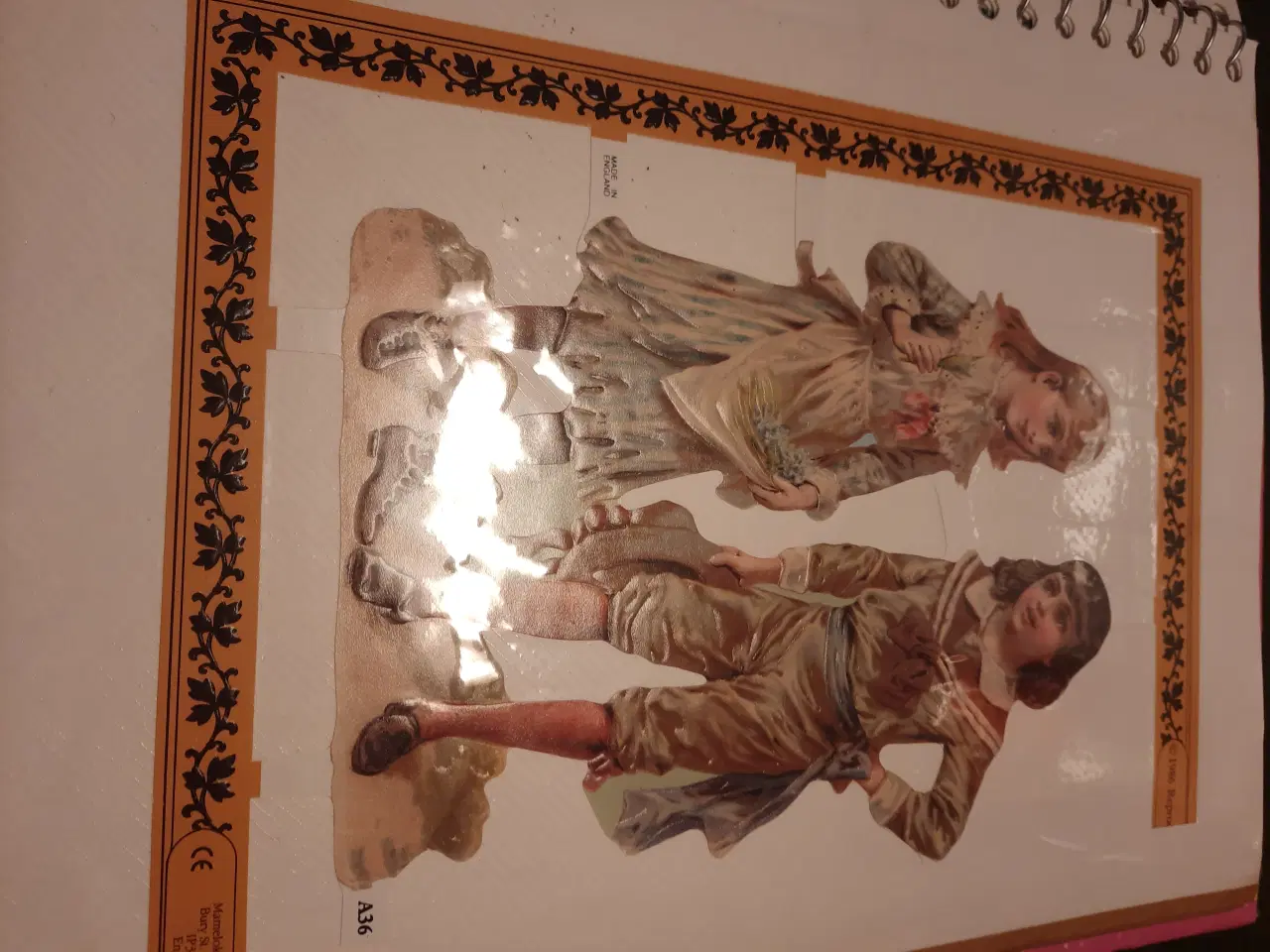 Billede 12 - Glansbilledalbum 18 sider.