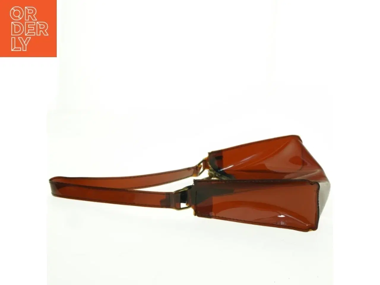 Billede 4 - Y2K Gennemsigtig skuldertaske (str. 22 x 13 cm)