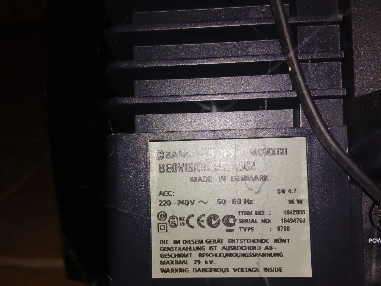Billede 2 - Bang & Olufsen TV