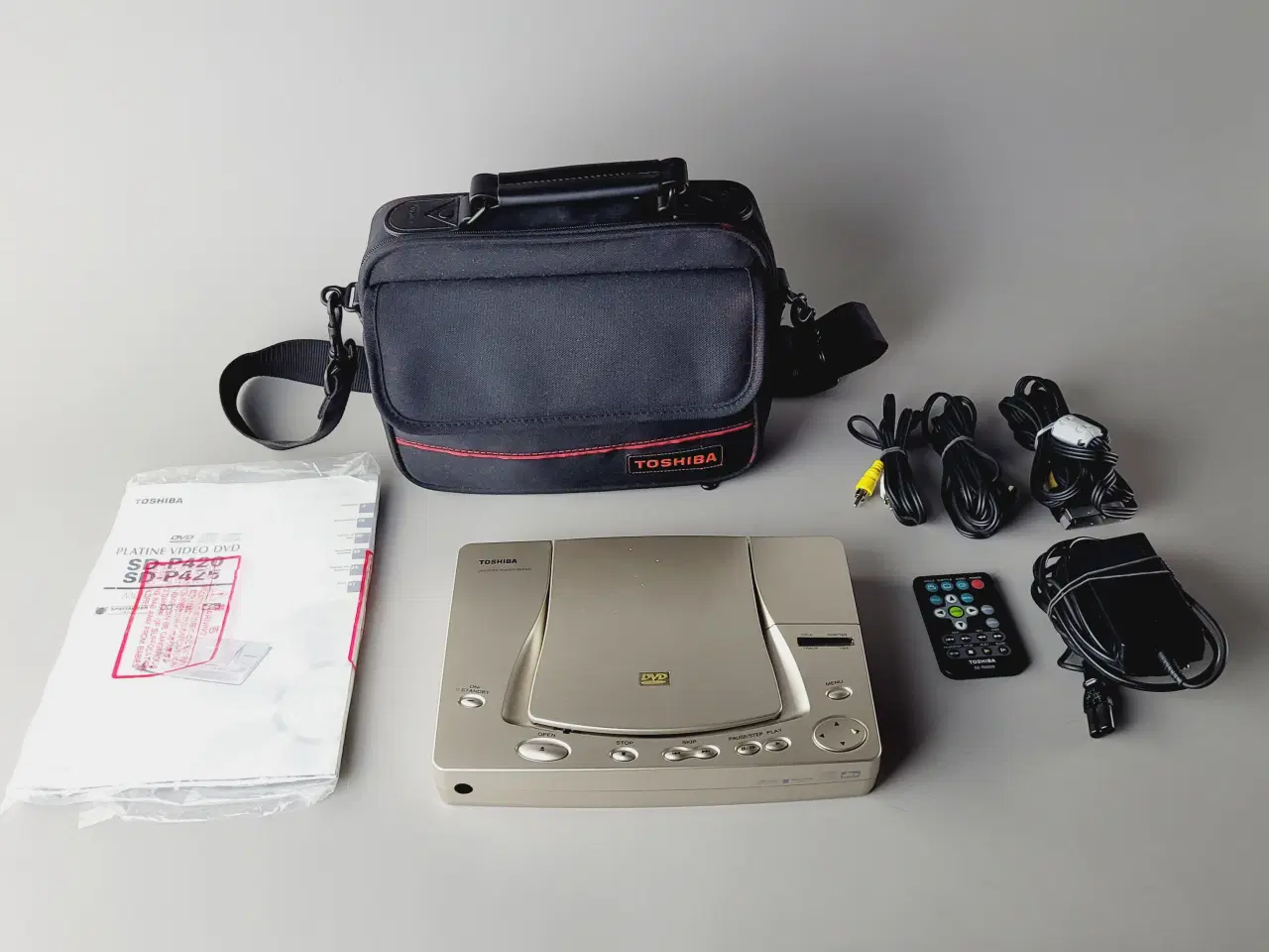 Billede 1 - ⭐️: Toshiba SD-P420 – Super kompakt bærbar DVD-afs