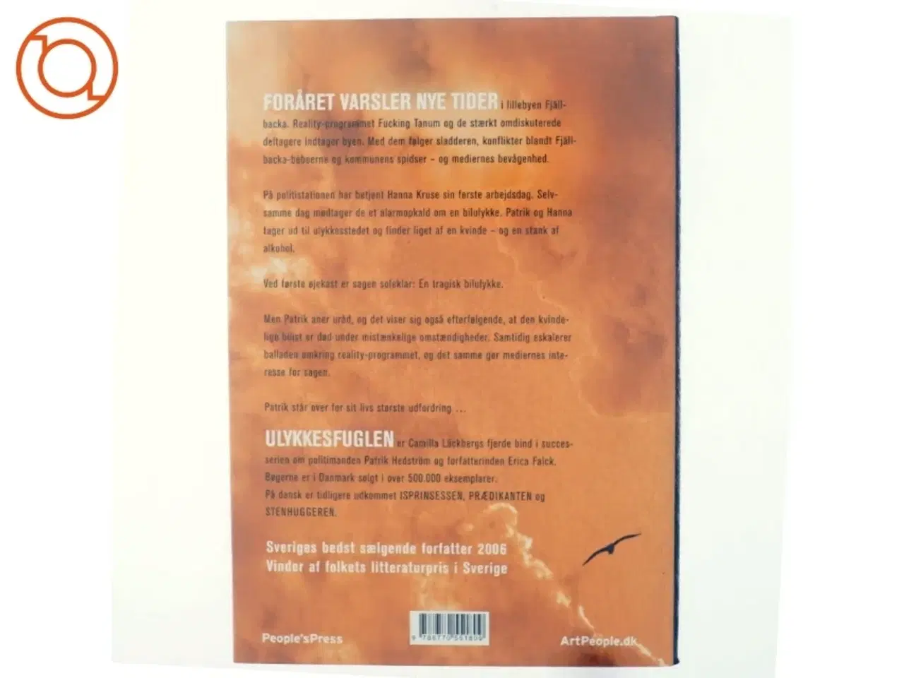 Billede 3 - Ulykkesfuglen af Camilla Läckberg (Bog)