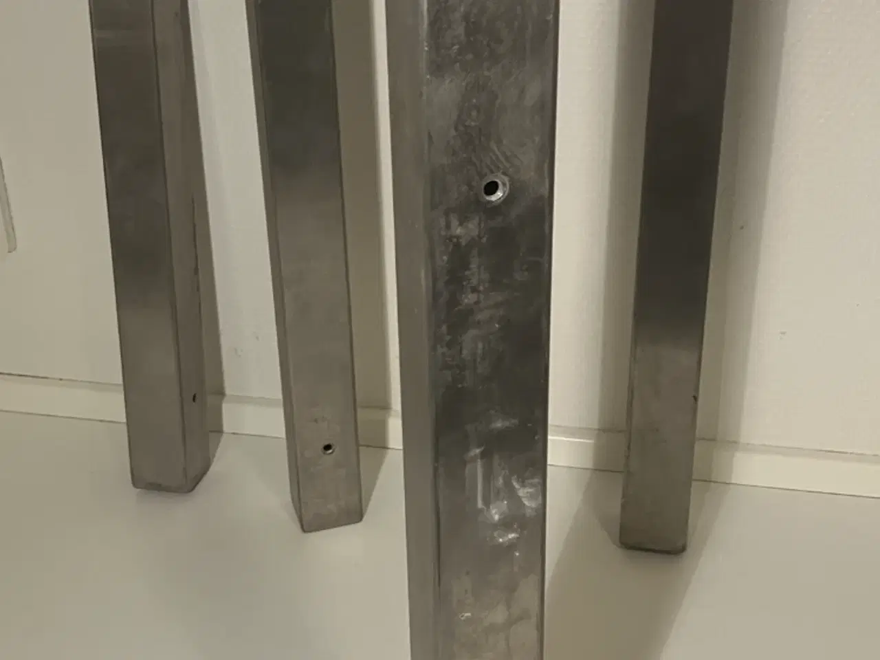 Billede 3 - Ben / understel i rustfri stål