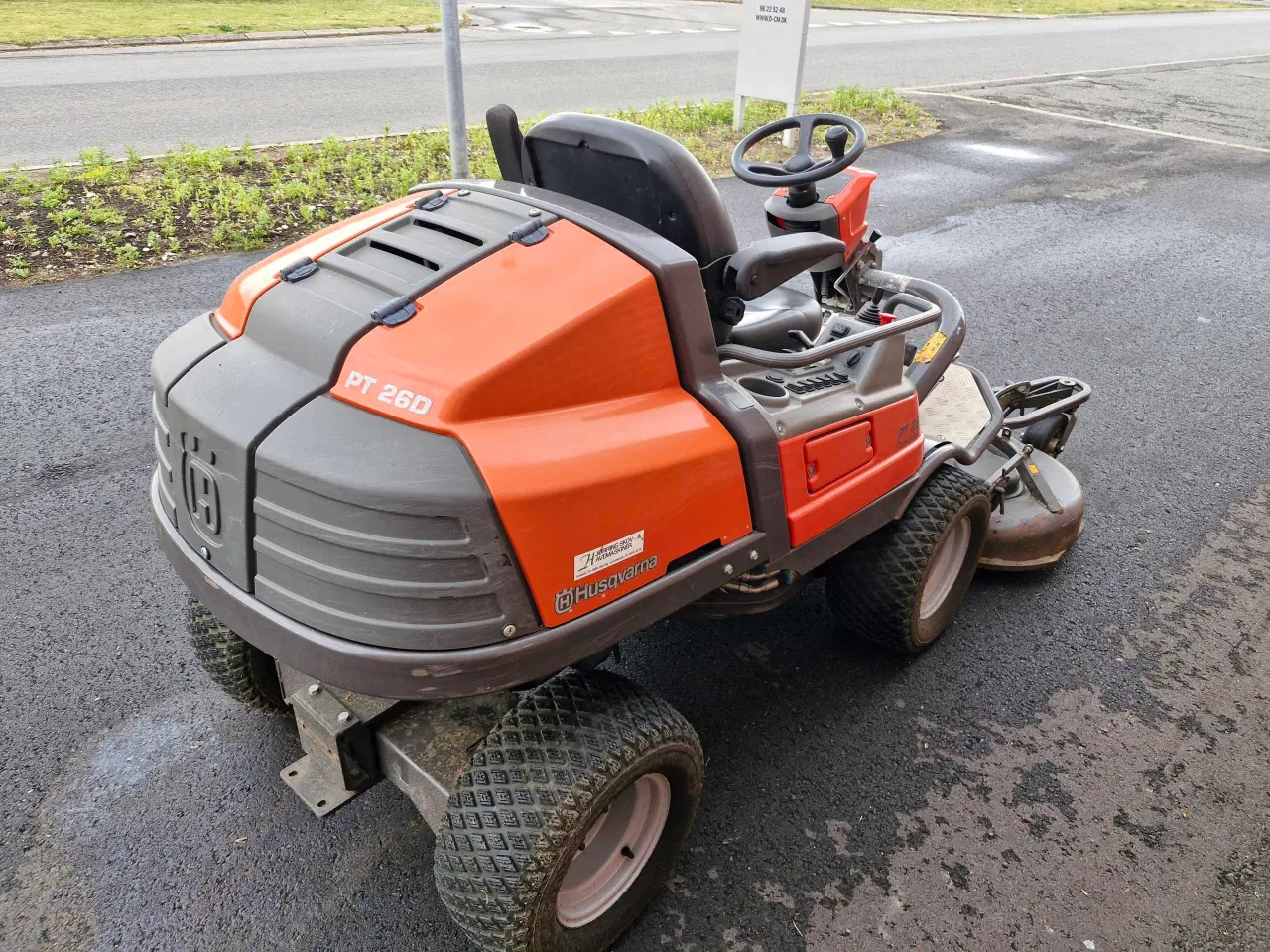 Billede 4 - Husqvarna PT26D Rider PRO 155Combi