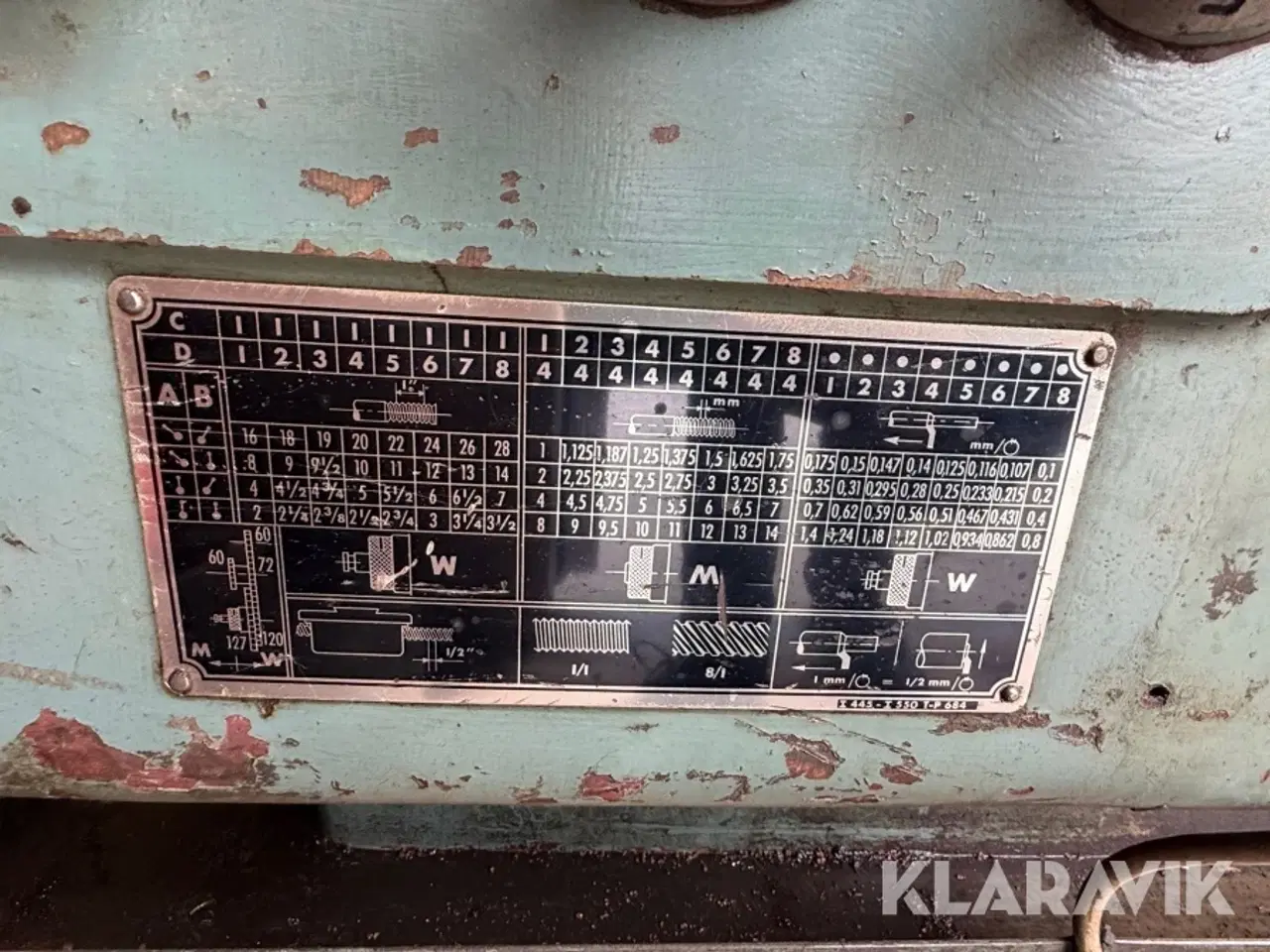 Billede 4 - Metaldrejebænk Jones & Lamson / Progres I-440 / I-550