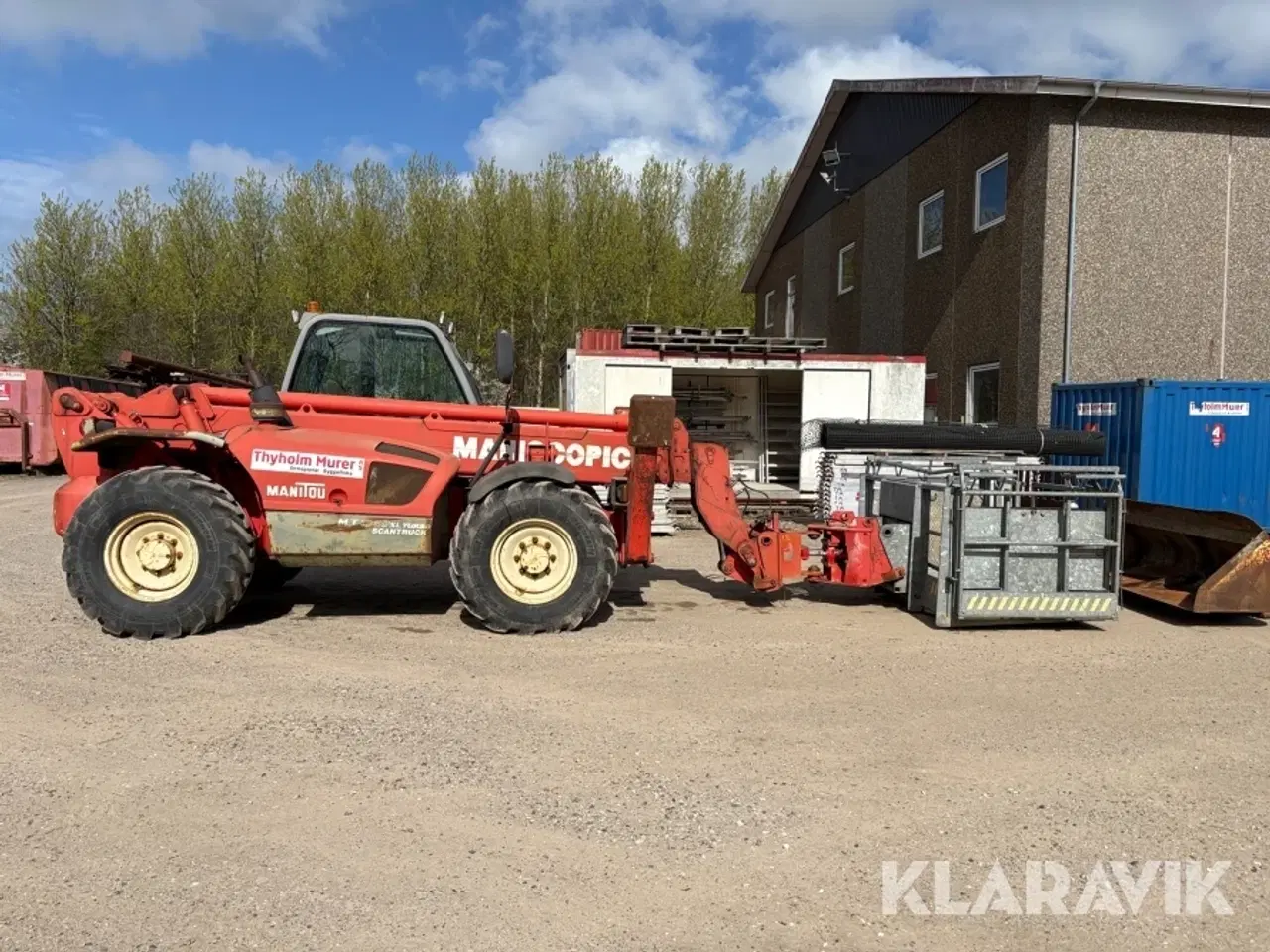 Billede 6 - Teleskoplæsser Manitou MT1740