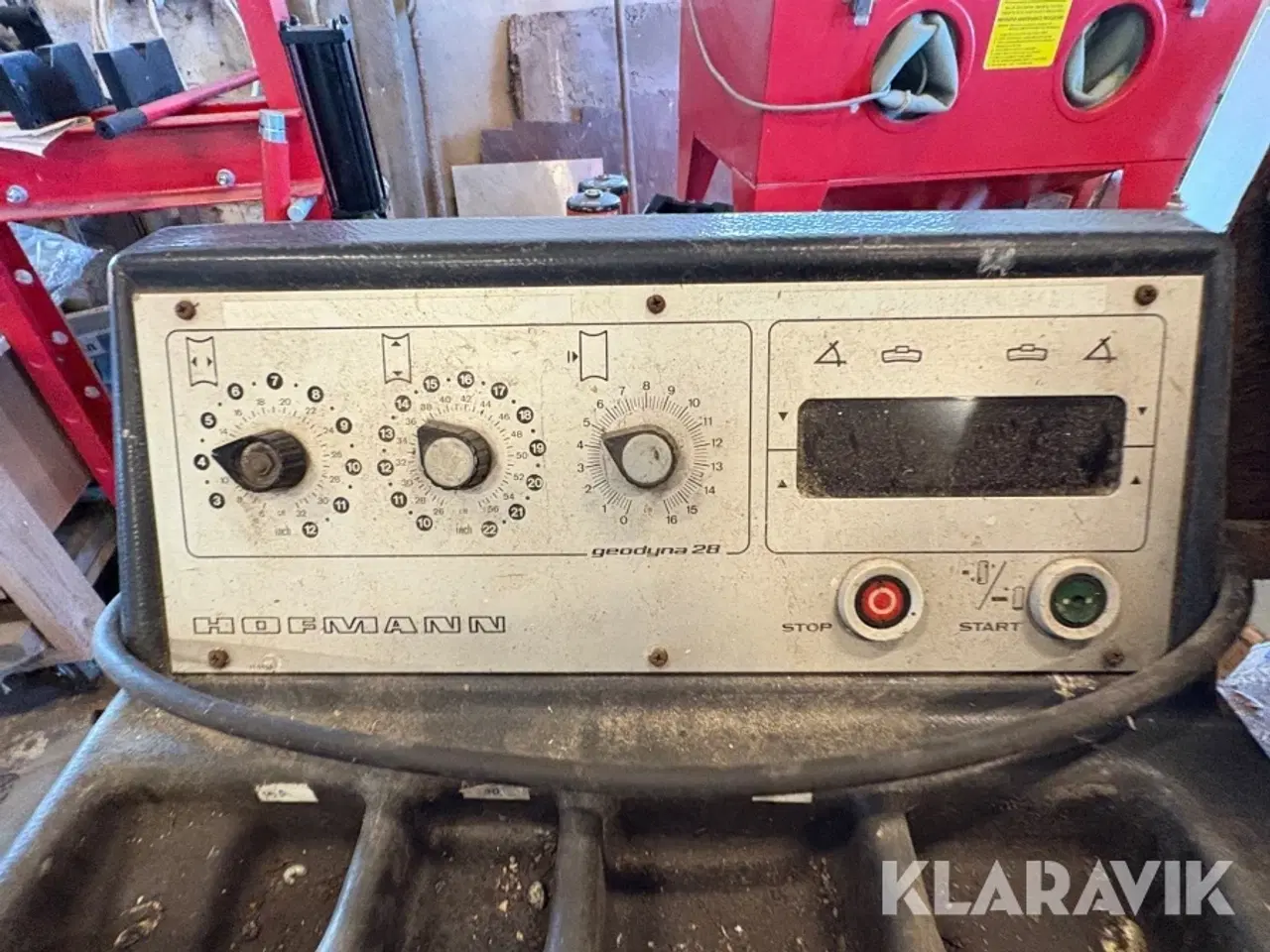 Billede 7 - Afbalancering apparat Hofmann Geodyna 28m