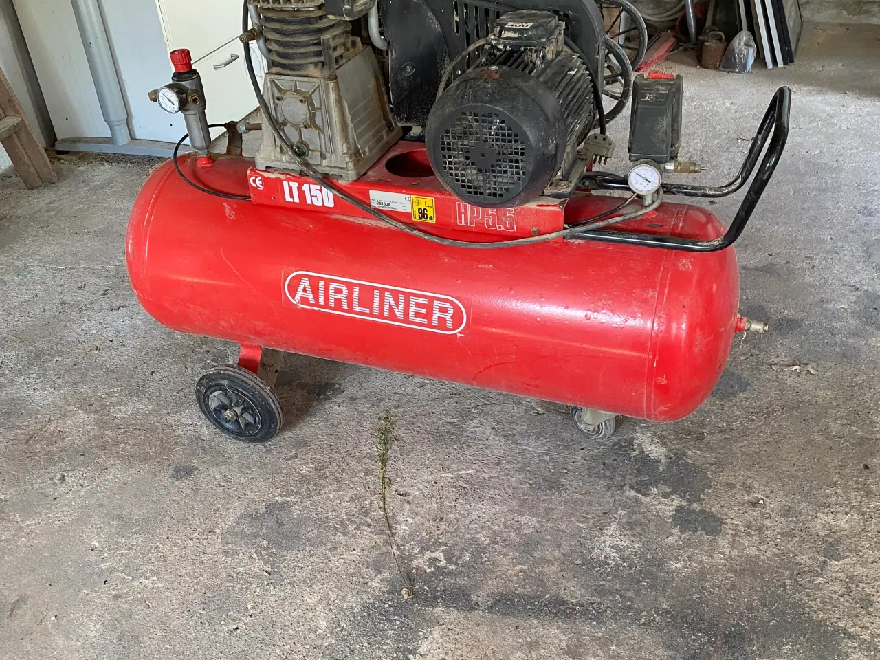 Billede 5 - Kompressor 150 liter tank 