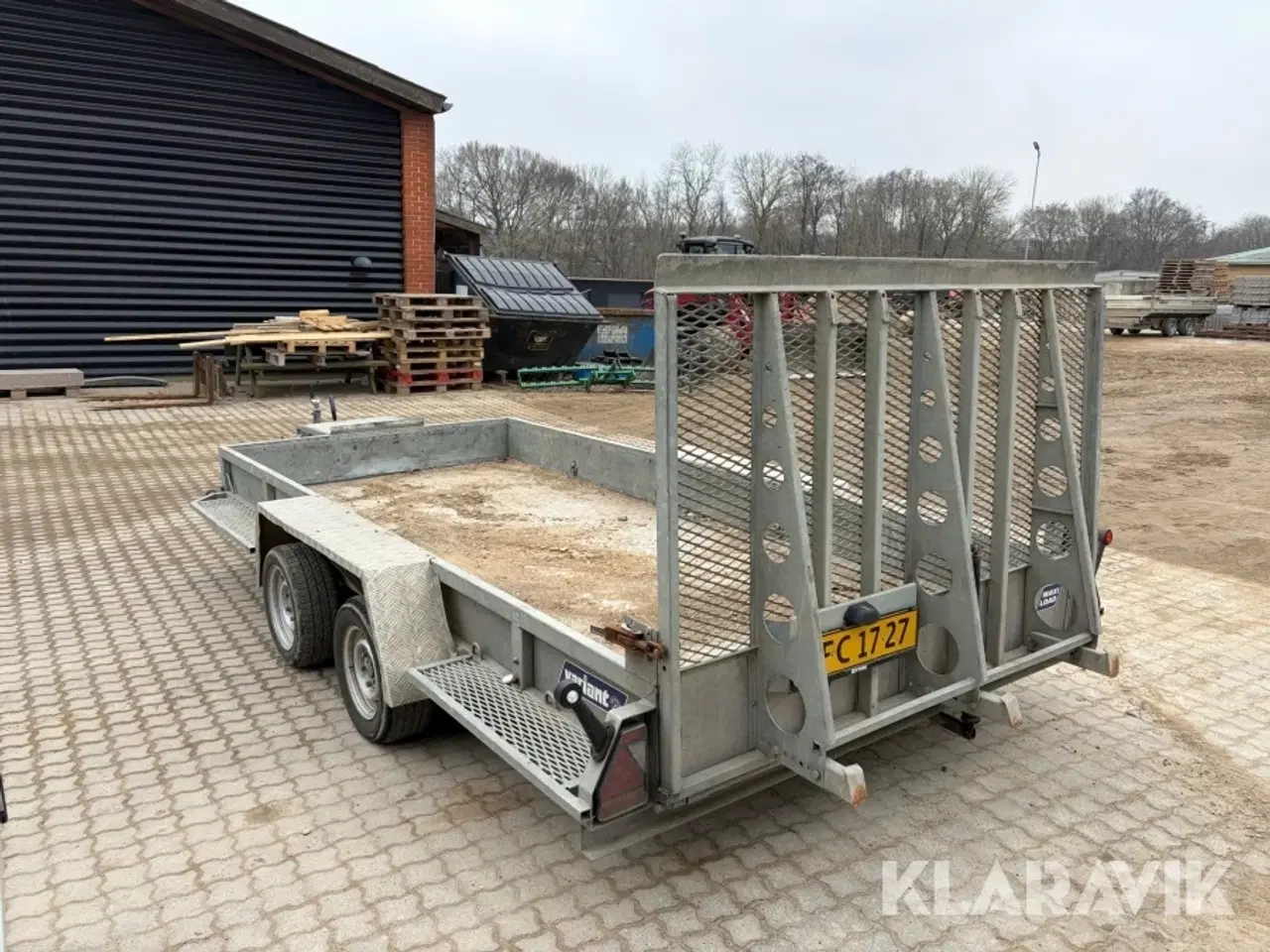 Billede 3 - Maskinetrailer Variant 3518M4 3500kg - 2-akslet