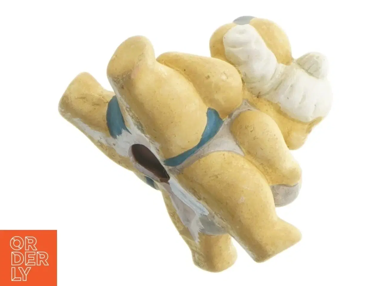 Billede 6 - Keramik figur af badende mennesker (str. 10 x 6 x 7 cm)
