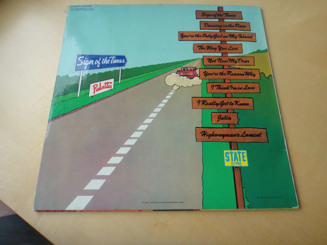 Billede 2 - LP - Rubettes - Sign of the Times