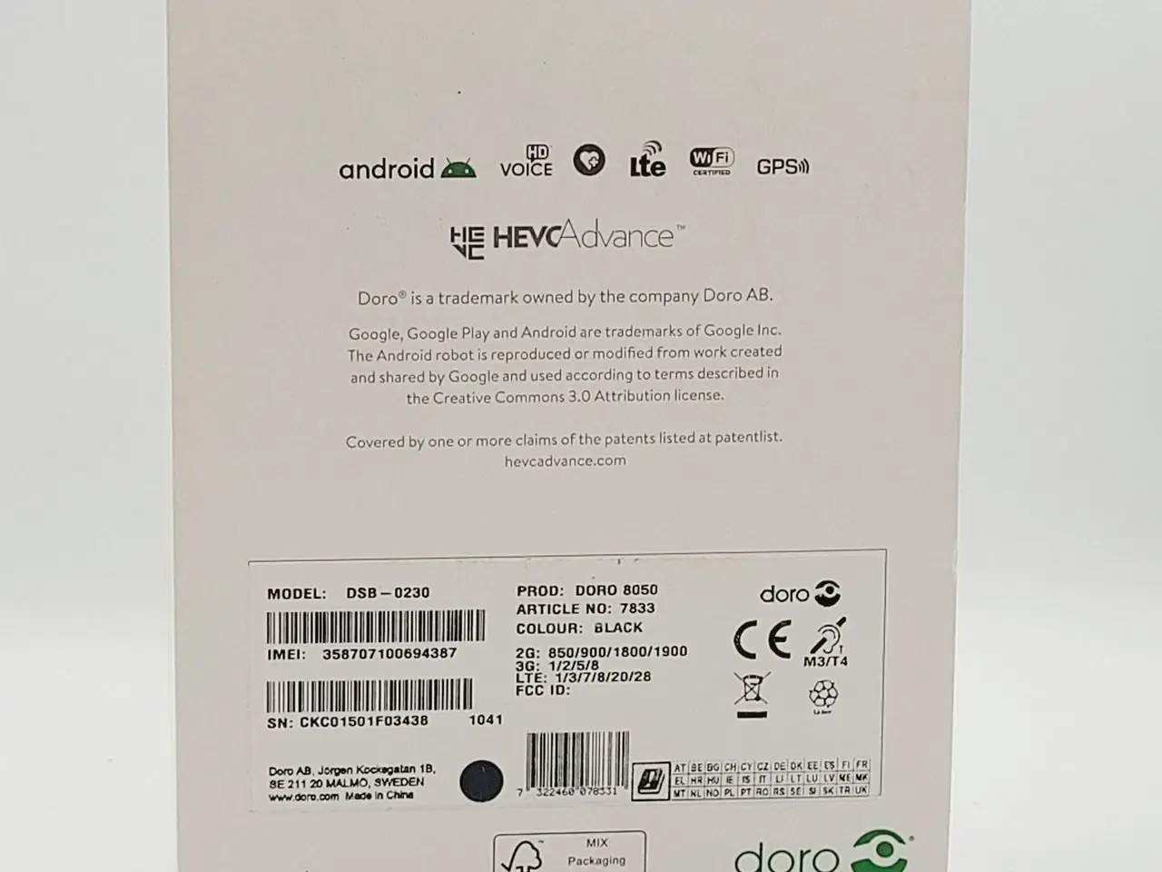 Billede 2 - ⭐️· Doro 8050 - Brugervenlig mobiltelefon (DEFEKT)