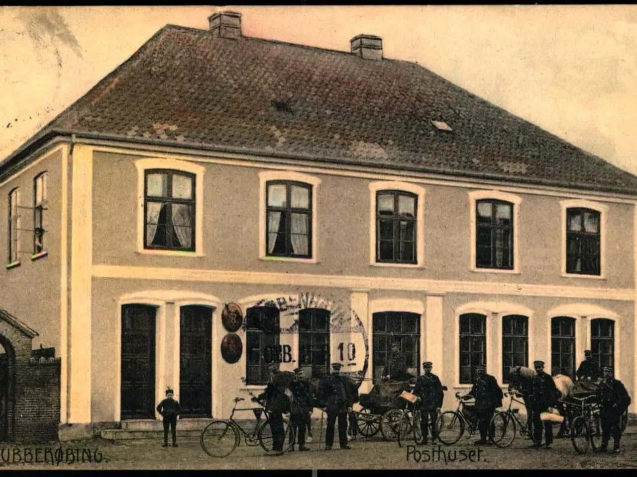 Billede 1 - Stubbekøbing - Posthuset - Niels Bruns Forlag 8391 - Brugt