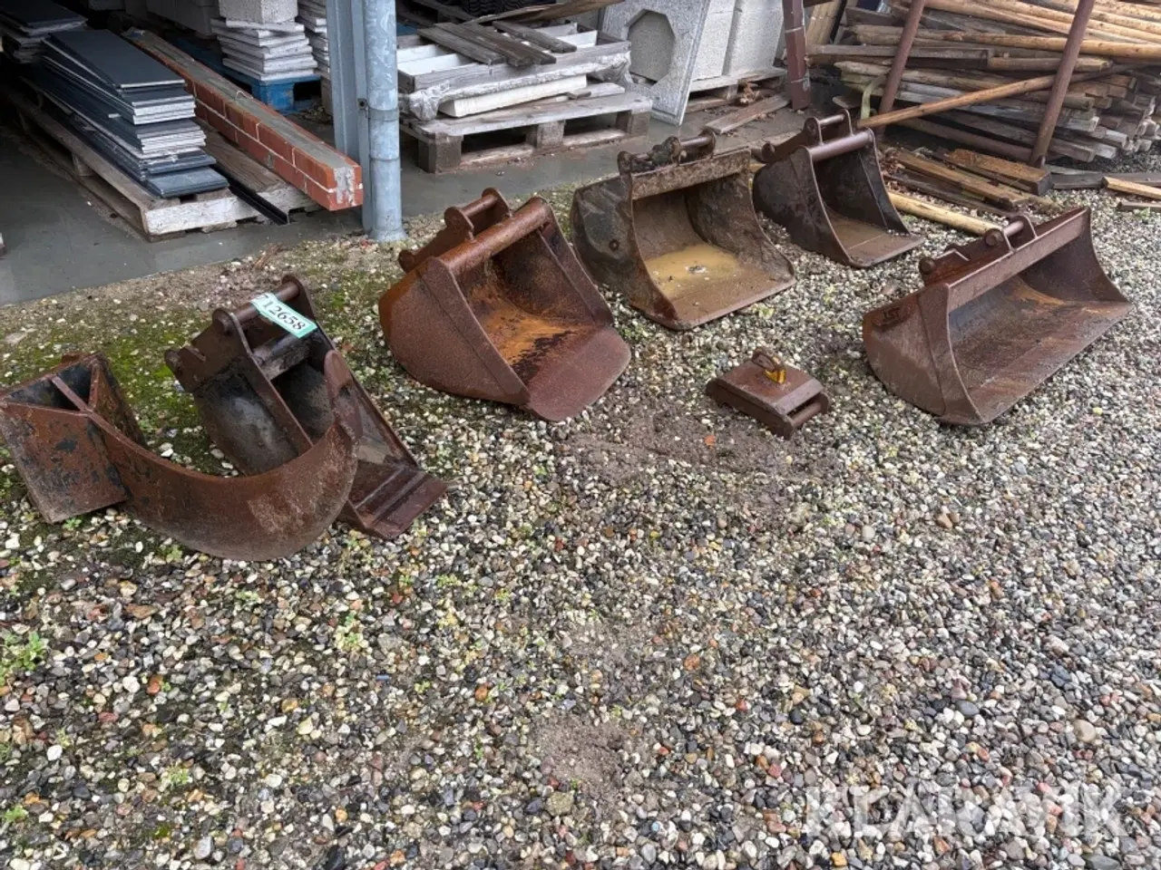 Billede 1 - Skovlesæt - 7 enheder i alt