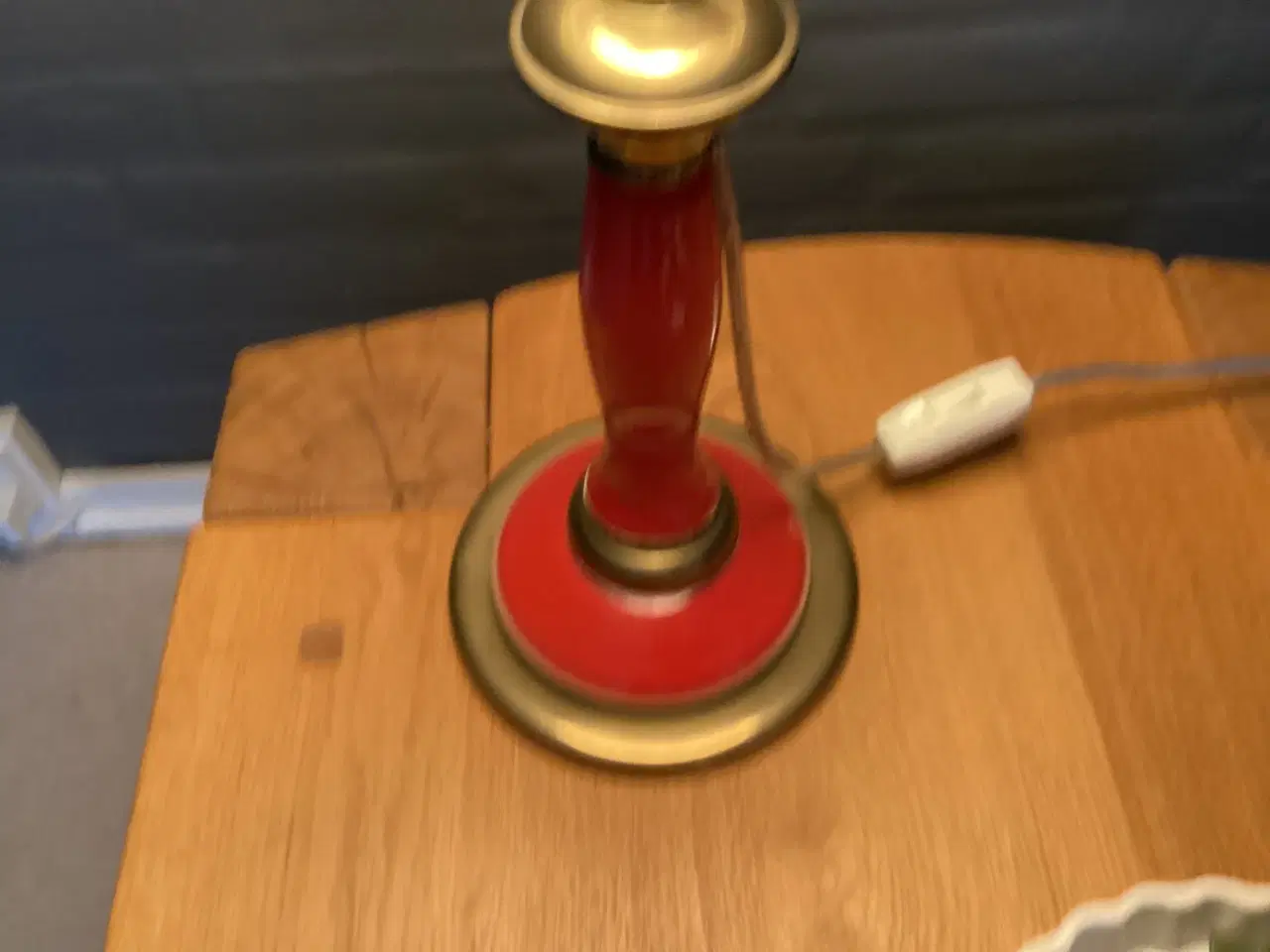 Billede 2 - Petroleumslampe med el