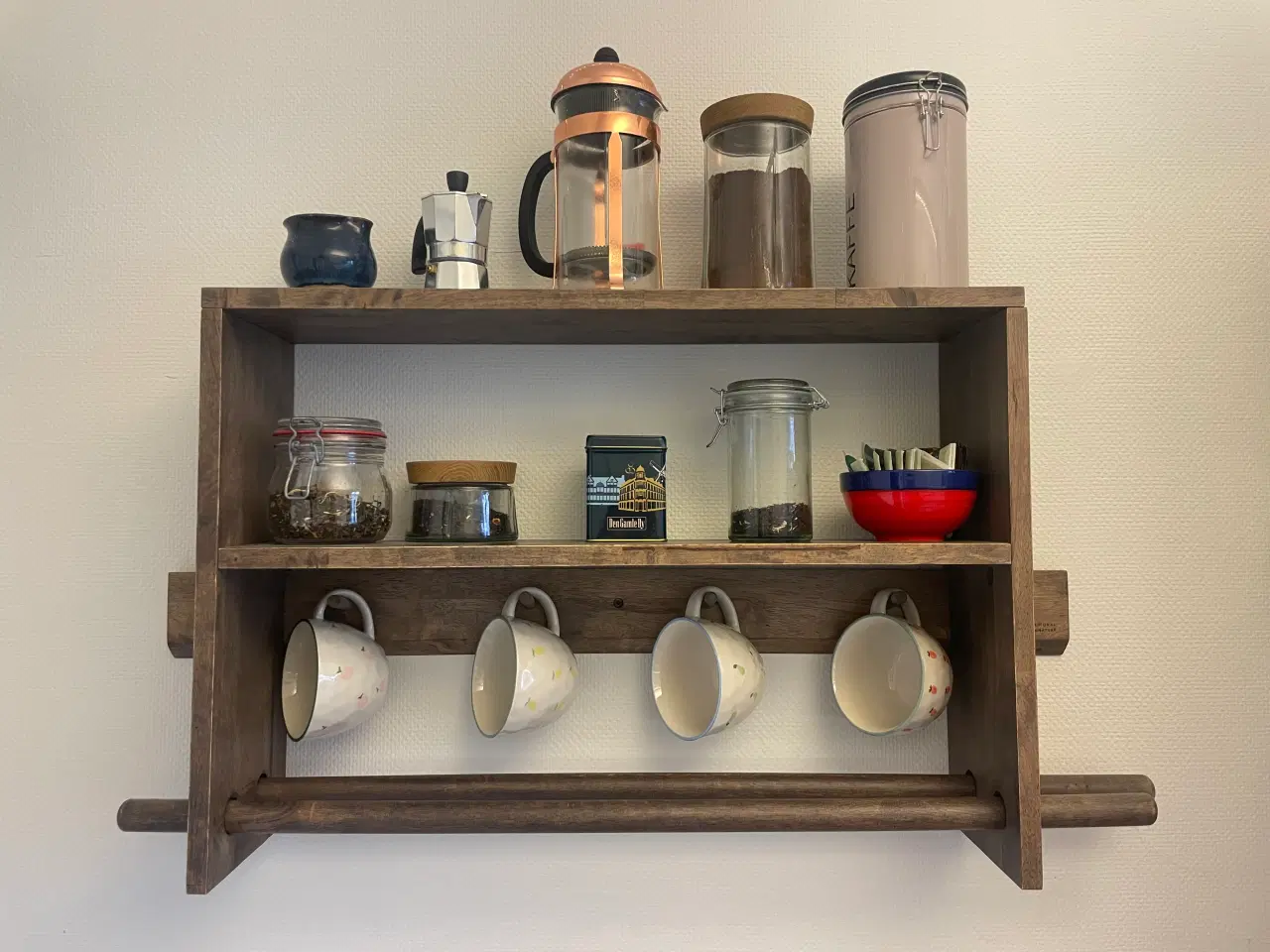 Billede 1 - Kaffe reol 