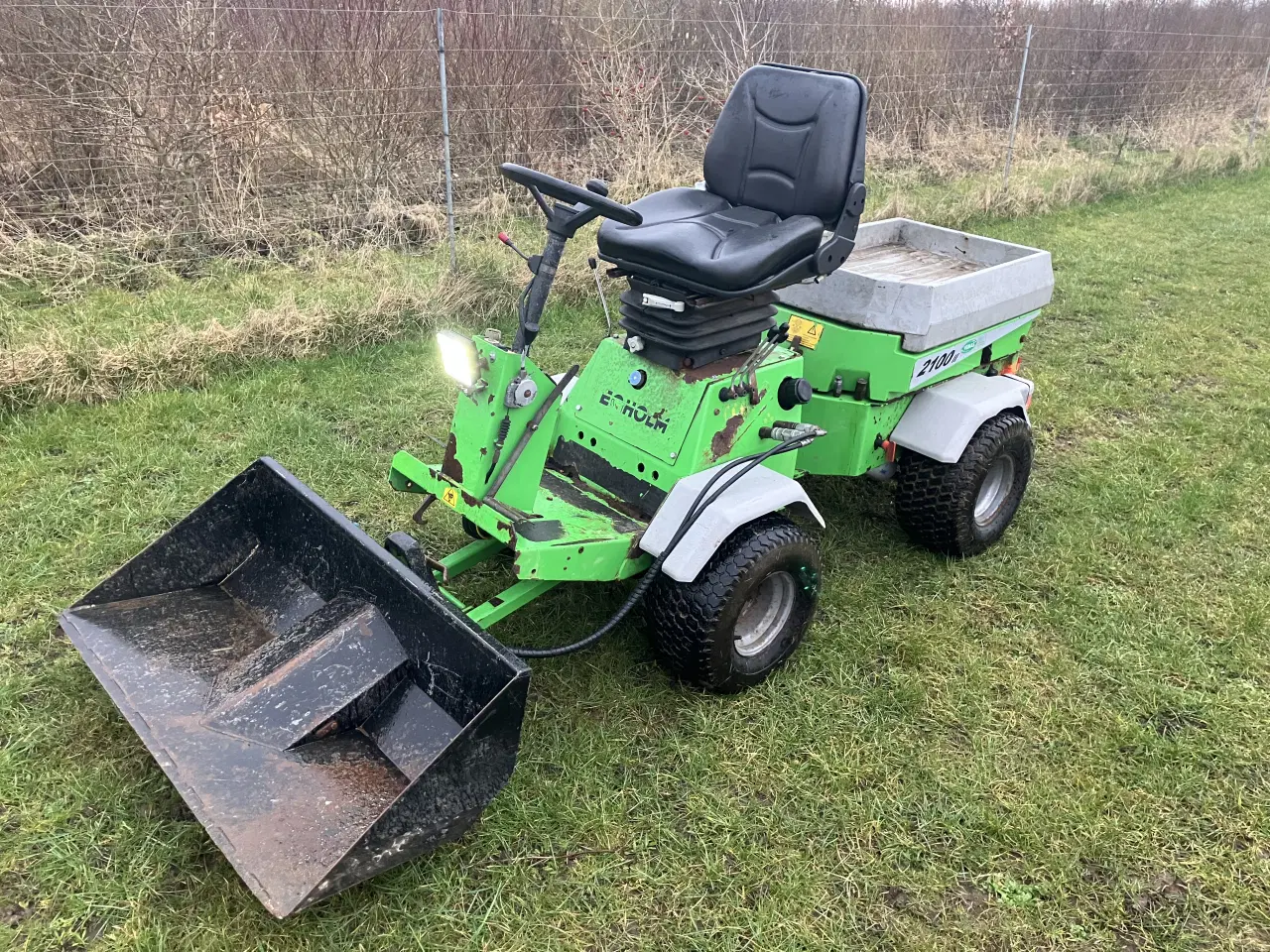 Billede 1 - Egholm 2100 med Kubota D722