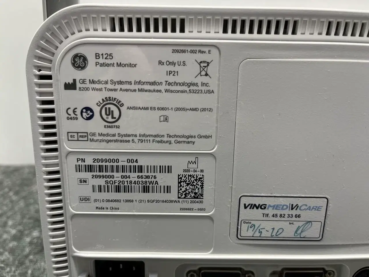 Billede 9 - Patient Monitor GE B125