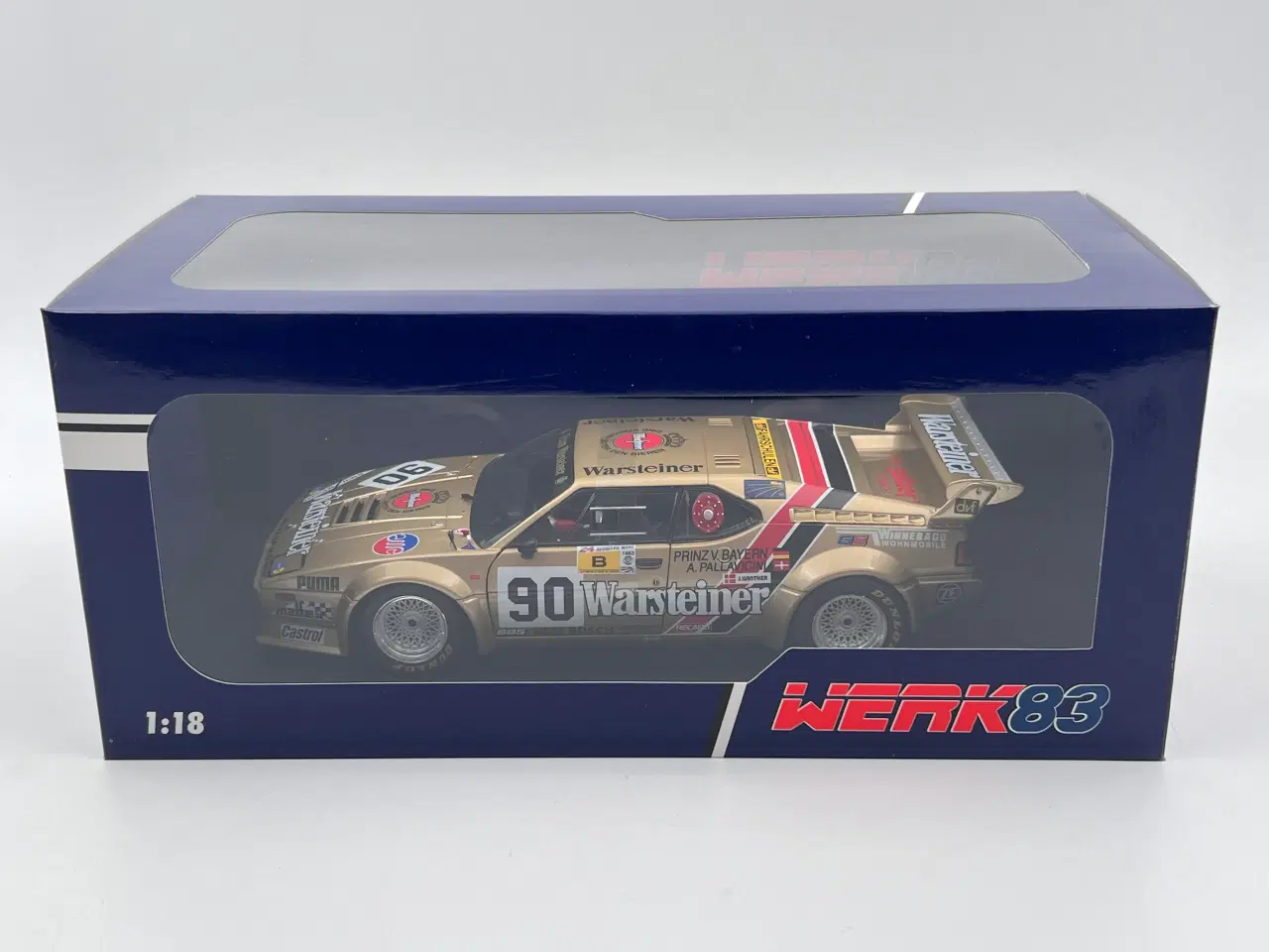 Billede 10 - 1983 BMW M1 #90 LM / Jens Winther - 1:18