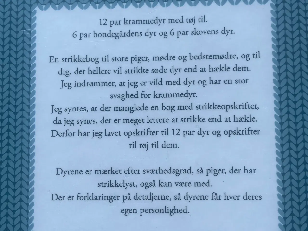 Billede 2 - Lis Løvdahl Floding Hansen strikkede krammedyr