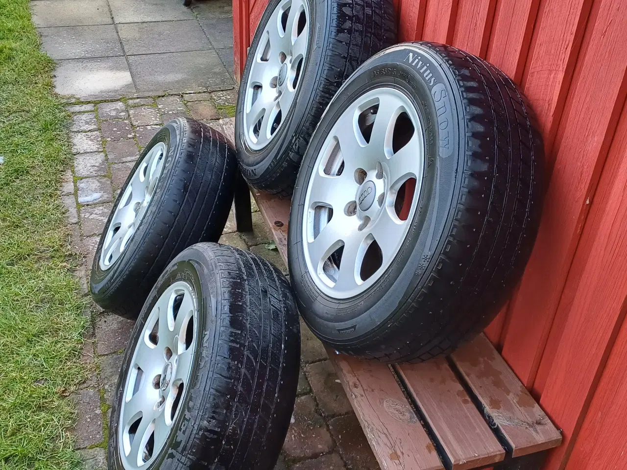 Billede 2 - Alufælge 15 tommer  5x112 til VW og Audi mm.