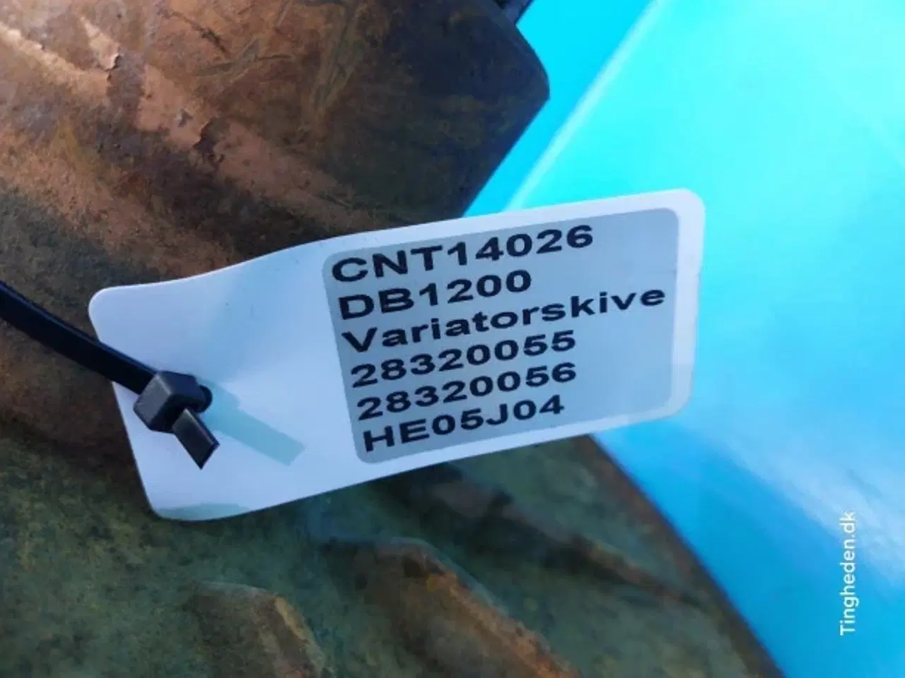 Billede 11 - Dronningborg D1200 Variatorskive 28320055