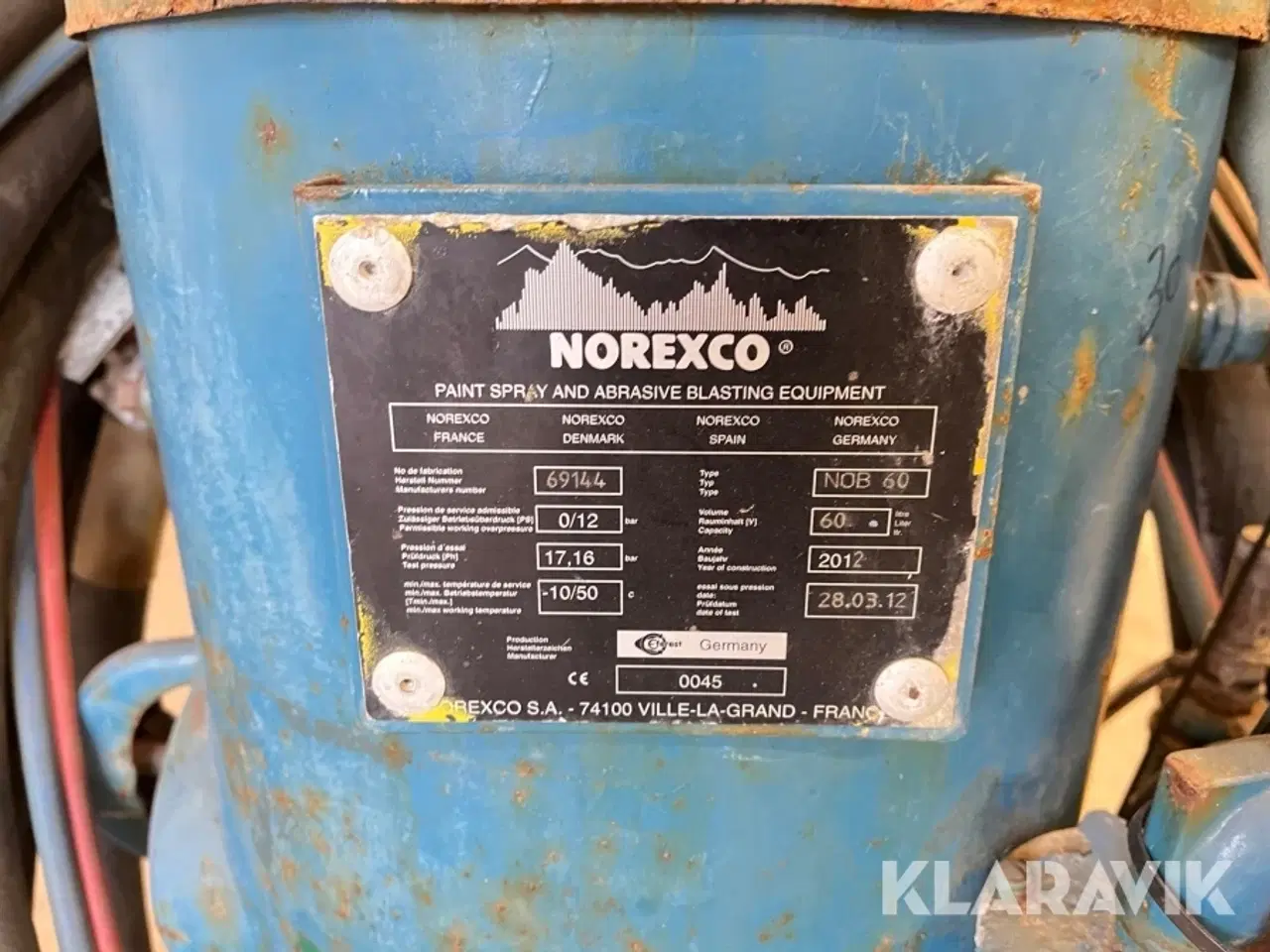 Billede 5 - Sandblæser Norexco Nob 60