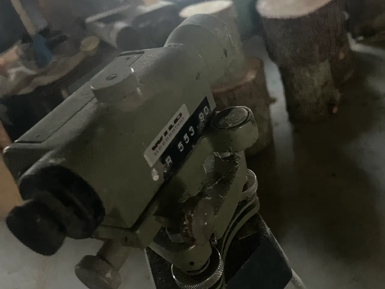 Billede 3 - Wild Heerbrugg R553 90 optisk nivelstativ med just