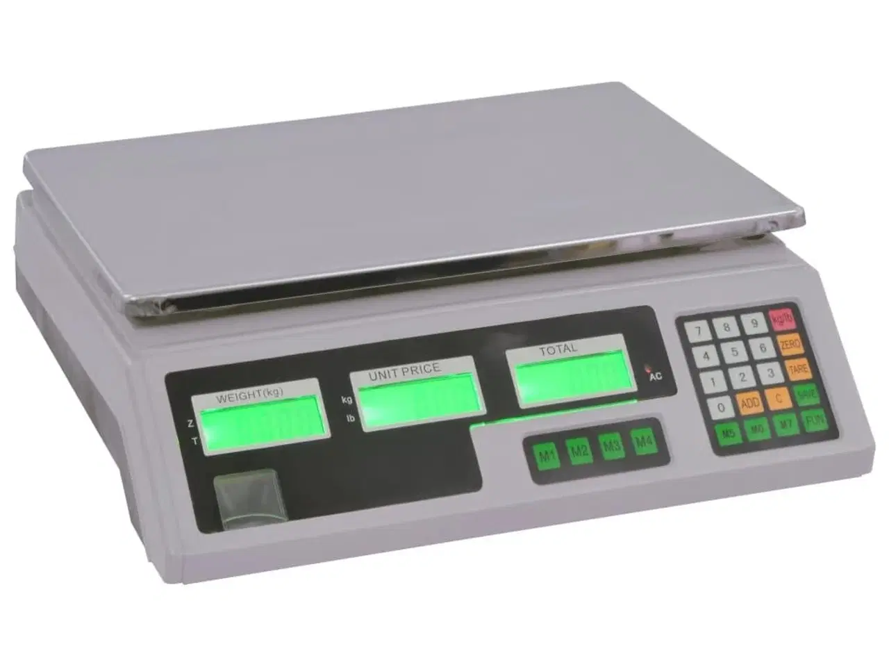 Billede 1 - Digital vægt 30 kg med genopladeligt batteri