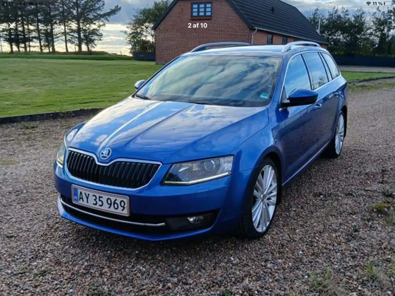 Billede 2 - Skoda Octavia 2,0 TDI combi elegance