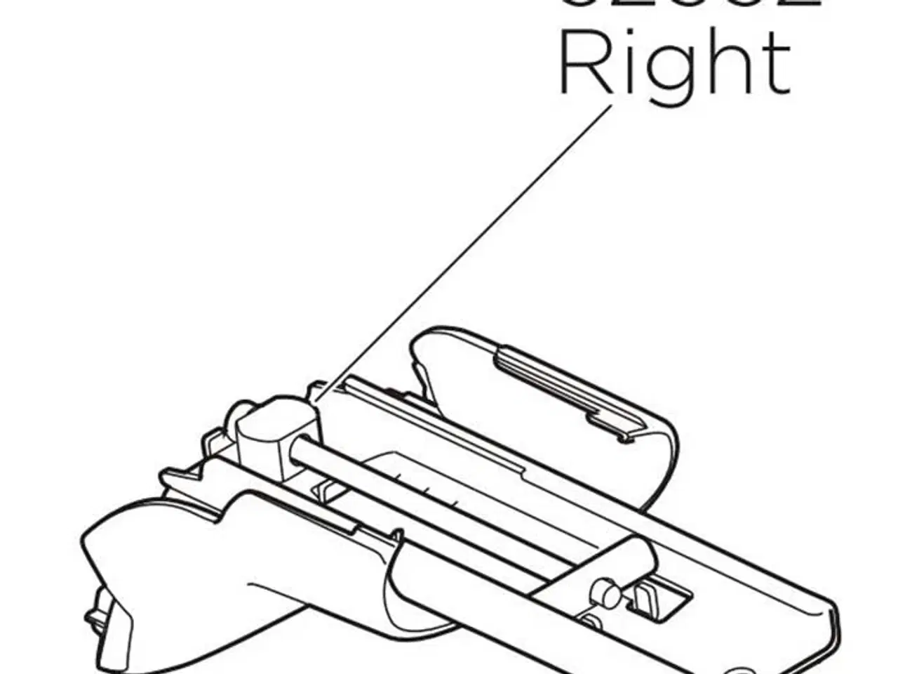 Billede 1 - Thule fod højre til WingBar 959 edge