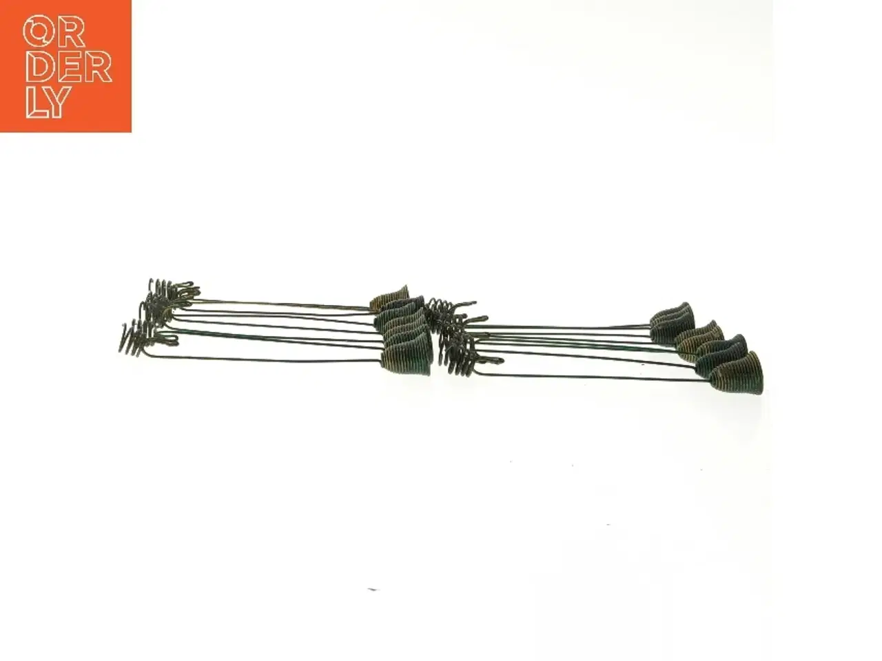 Billede 3 - Gamle holdere til juletræslys (str. styk, 15 cm)