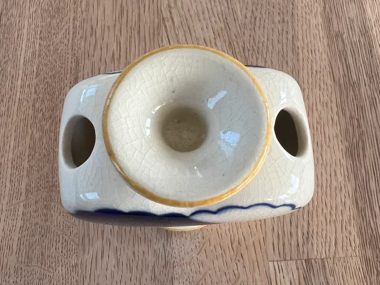 Billede 4 - Aluminia Hjerte Vase Blå