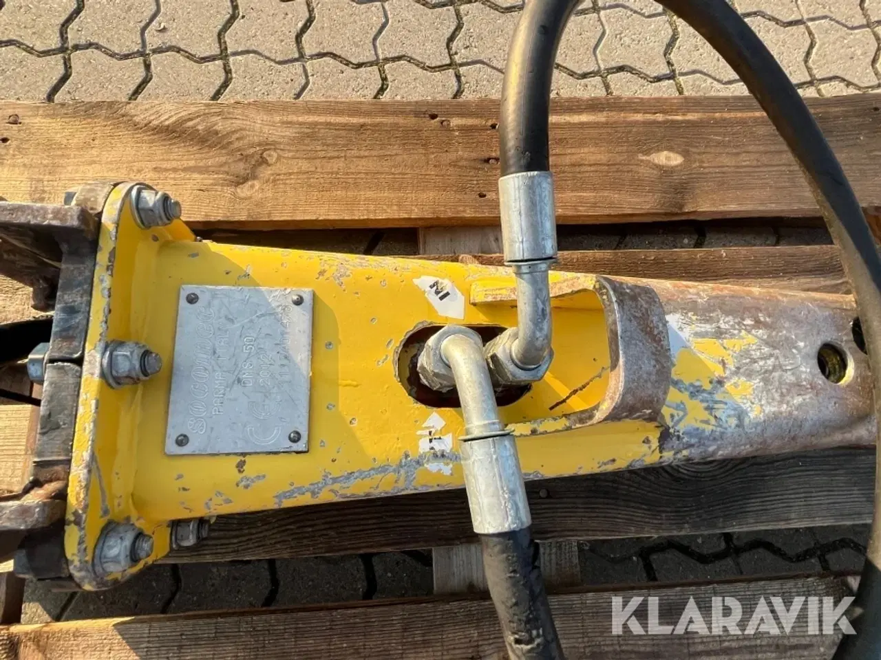 Billede 7 - Hydraulikhammer Socomec DMS 50