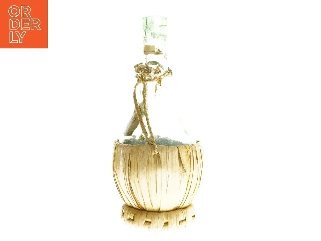 Billede 2 - Ægte Chianti Bast flaskevinflaske (str. 24 cm)