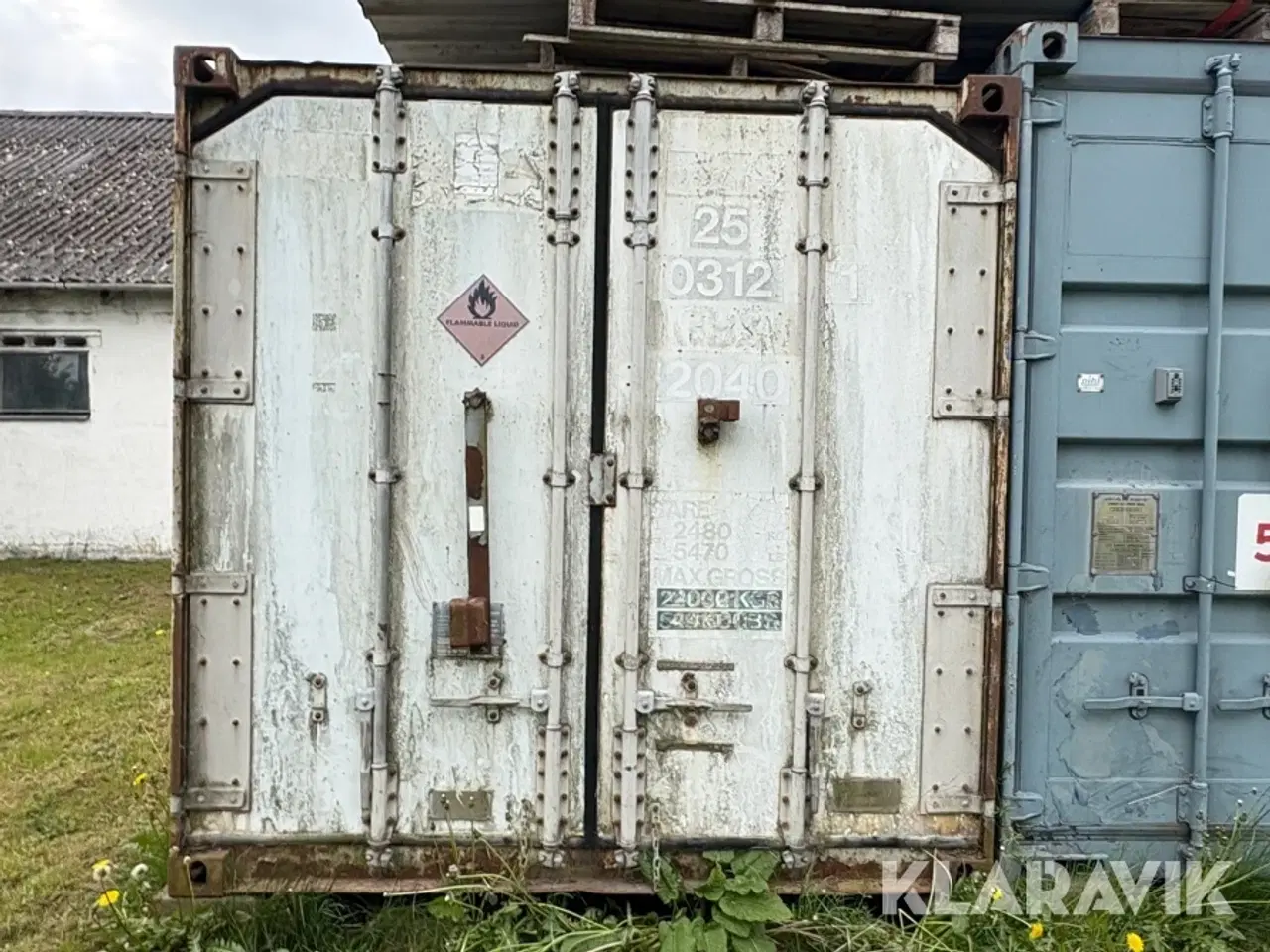 Billede 2 - Container isoleret 20 fod 24 tons