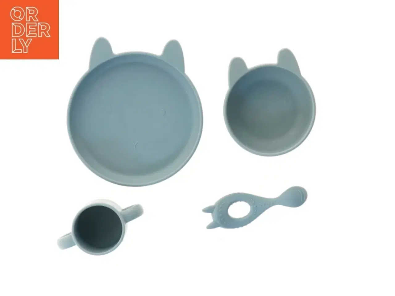 Billede 1 - Børn Spise Kit i Silikone fra Liewood (str. Ø 17,5 & 11,5 & 6,5 cm)