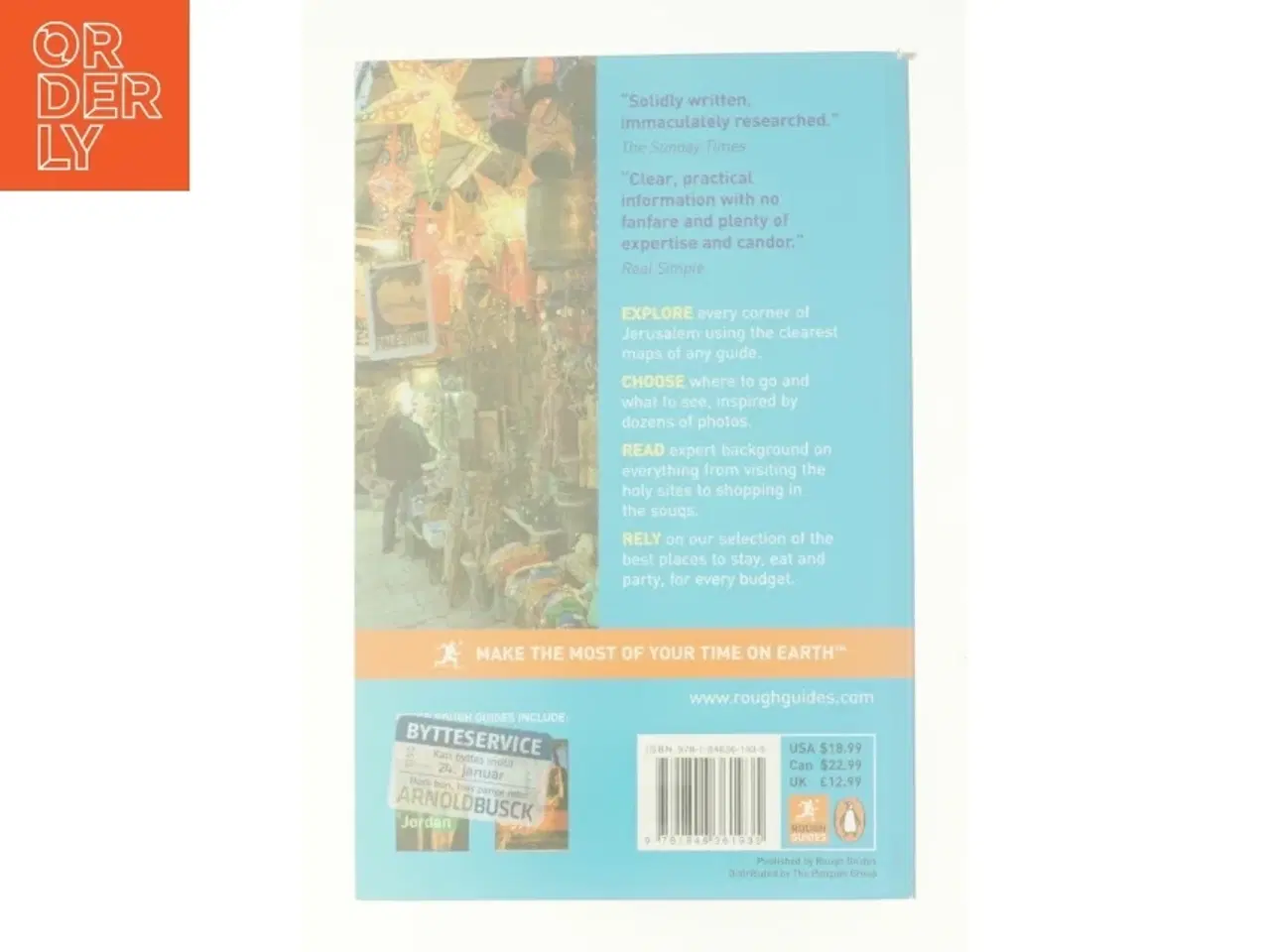 Billede 3 - Rough Guide to Jerusalem by F, Jacobs, Daniel Rough Guides Staff af Daniel Jacobs (Bog)